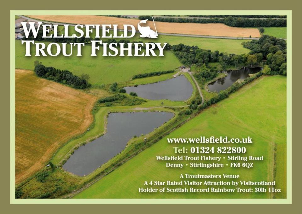 Wellsfield Farm Holiday Lodges Stirling Eksteriør billede